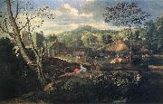 Ideal Landscape ag POUSSIN, Nicolas